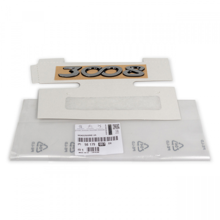 Emblema Haion Oe Peugeot 3008 2009-2016 98179007DX