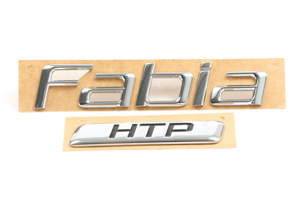 Emblema Haion Oe Skoda Fabia 2 2006-2014 HTP 5J6853687FFXC