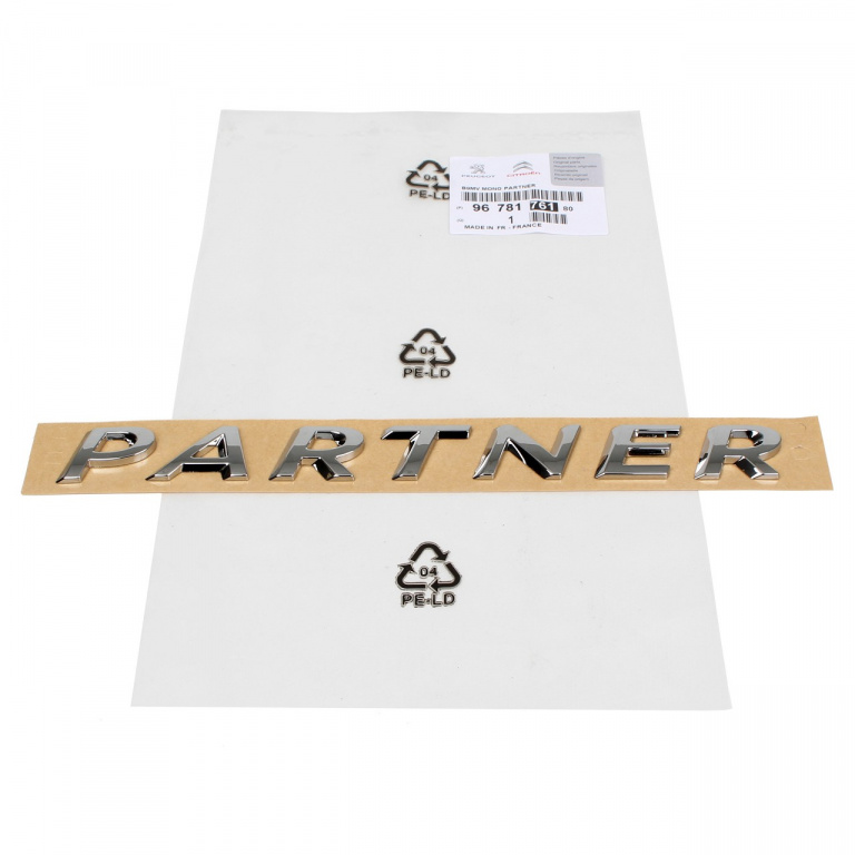 Emblema Haion Partner Oe Peugeot Partner 2 2008-2012 9678176180