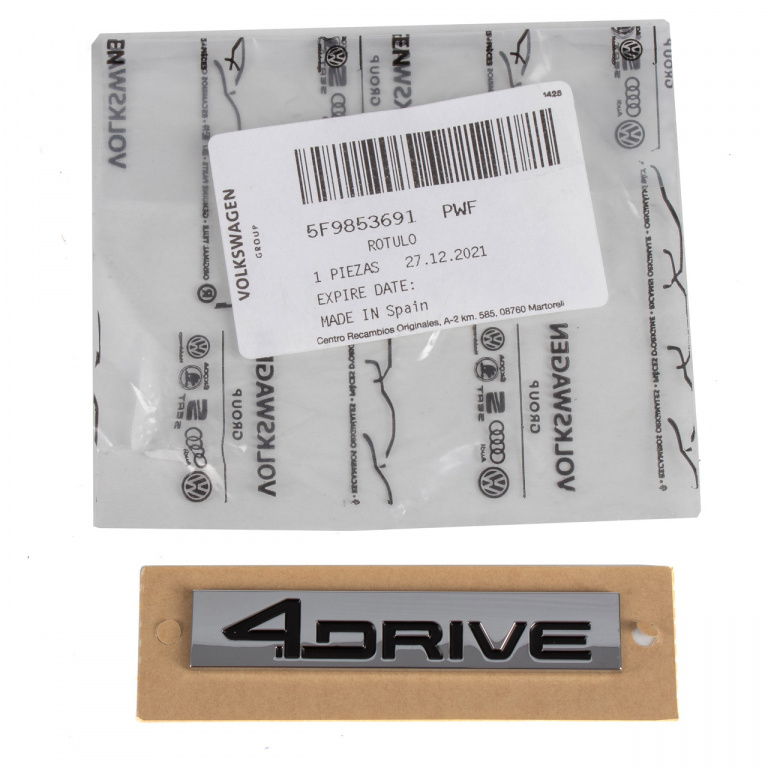 Emblema Haion Spate 4 Drive Oe Seat 5F9853691PWF