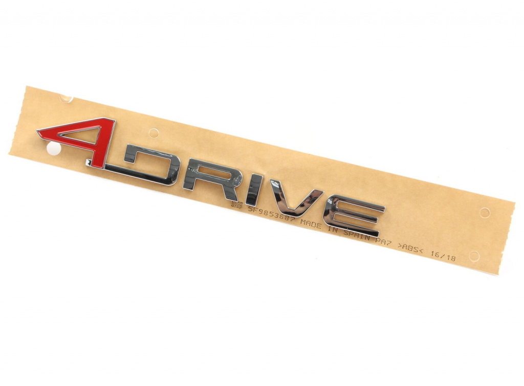 Emblema Haion Spate 4 Drive Oe Seat Alhambra 2 2010→ 5F9853687JZQ