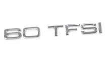 Emblema Haion Spate Oe Audi 60 TFSI Crom 4N0853744...