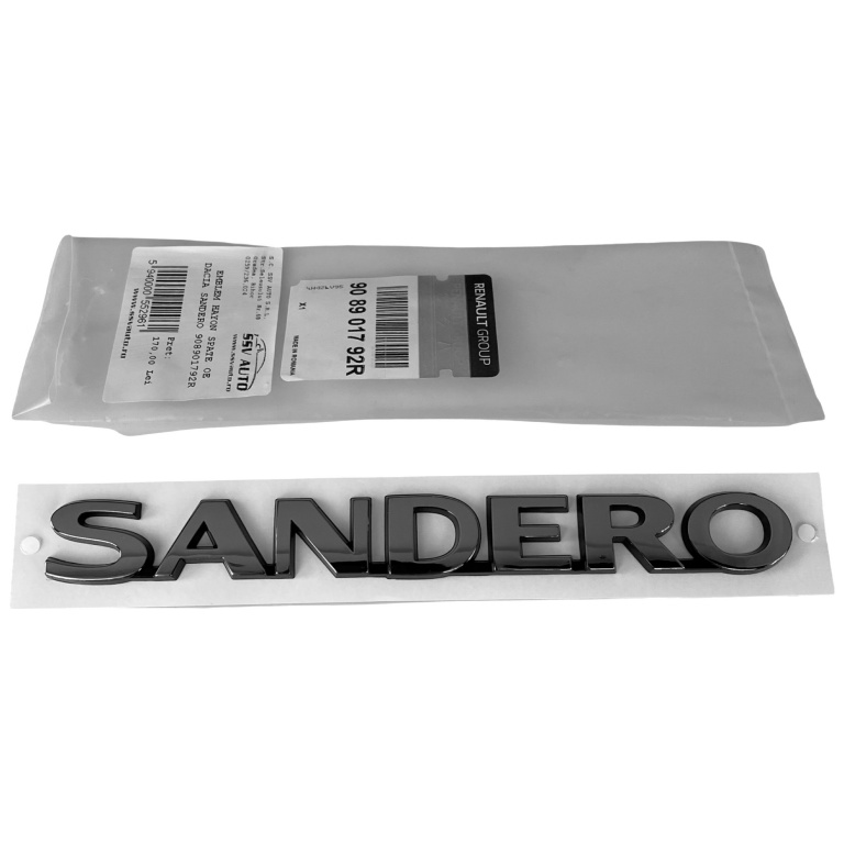 Emblema Haion Spate Oe Dacia Sandero 908901792R