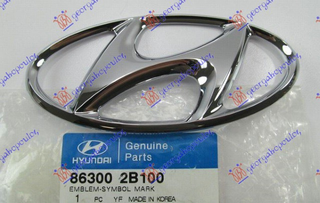 Emblema - Hyundai I30 2007 , 86300-2b100