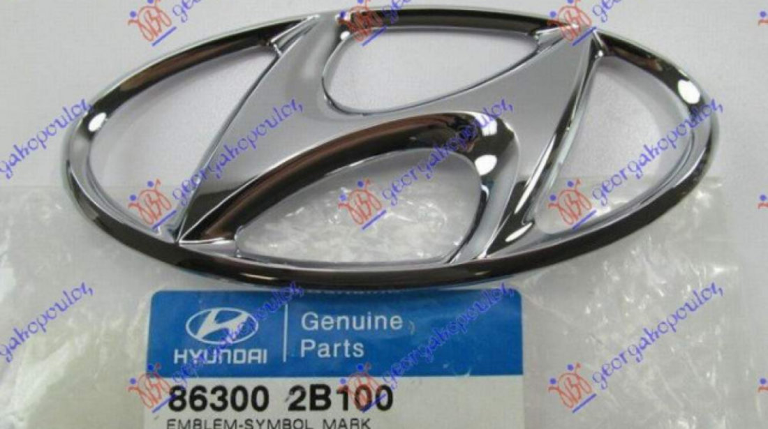 Emblema - Hyundai Ix35/Tucson 2010 , 86300-2b100