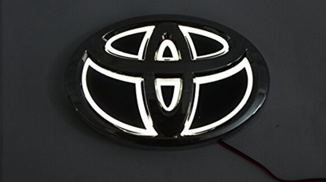 Emblema iluminata led Sigla Toyota Land Cruiser Rav4 Yaris Highlander Verso Hilux