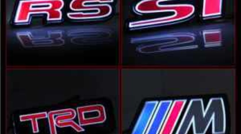 Emblema led TRD grila sigla toyota Camry Hilux Corolla Rav4 yaris