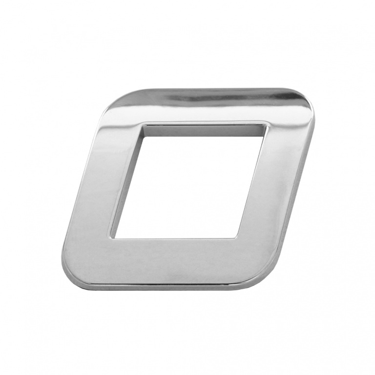 Emblema Litera &quot;O&quot; 26 mm Crom Mega Drive 64411
