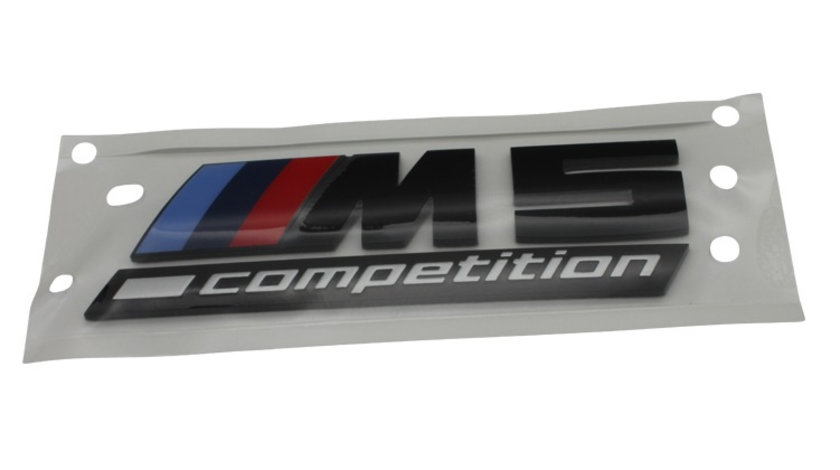 Emblema M5 Competition Negru Oe Bmw Seria 5 F10 2009-2016 51148078714