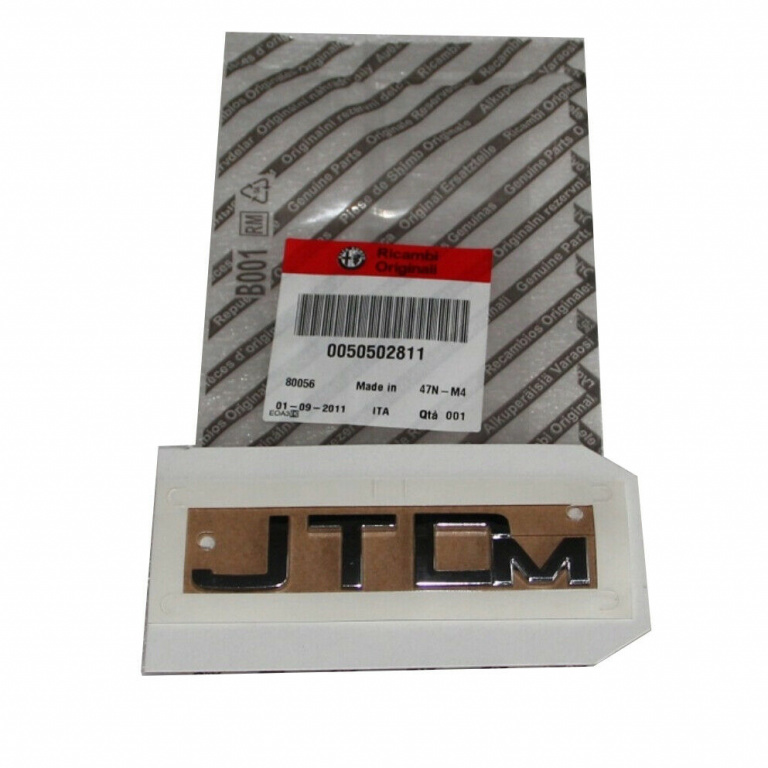 Emblema Oe Fiat JTDM 50502811