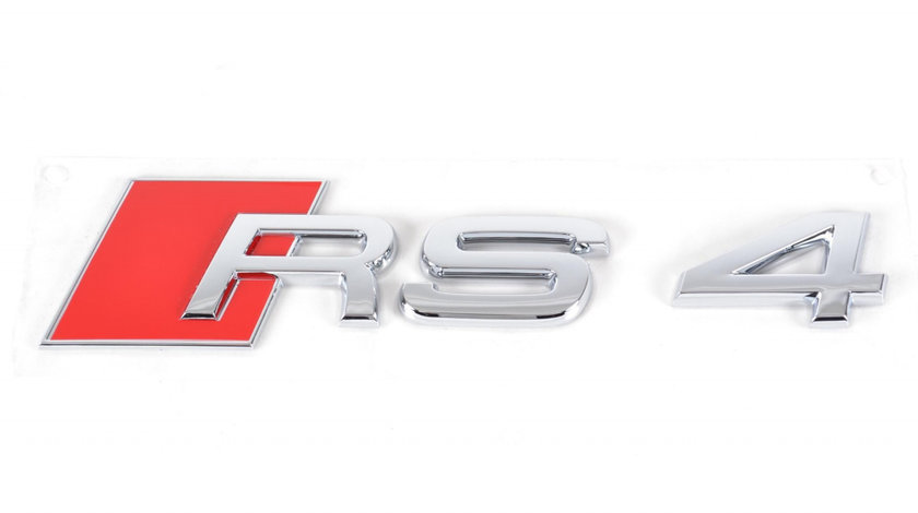 Emblema RS4 Oe Audi A4 B8 2007-2015 8D98537402ZZ