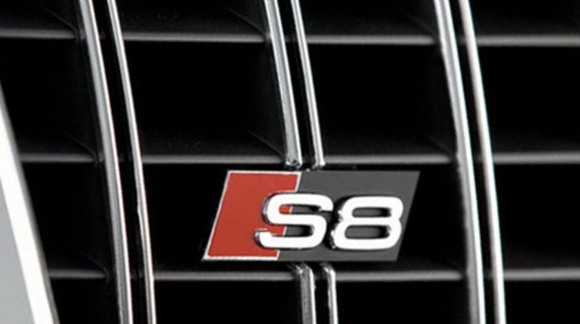 Emblema S8 Grila pentru audi A8