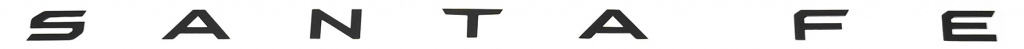 Emblema Santa Fe Haion Oe Hyundai Negru 86310P6100