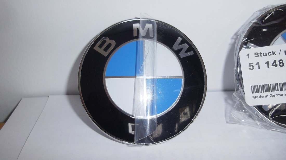 Emblema, sigla BMW 82 mm noua