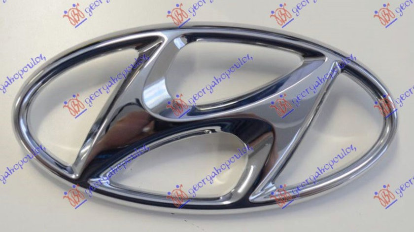 Emblema/Sigla Fata Grila Cromata Hyundai I30 Hatchback/Tourer 2017-2018-2019-2020