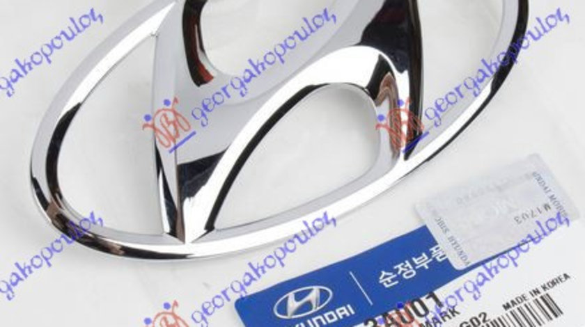 Emblema/Sigla Fata Originala Hyundai Accent Sedan 2006-2007-2008-2009-2010-2011