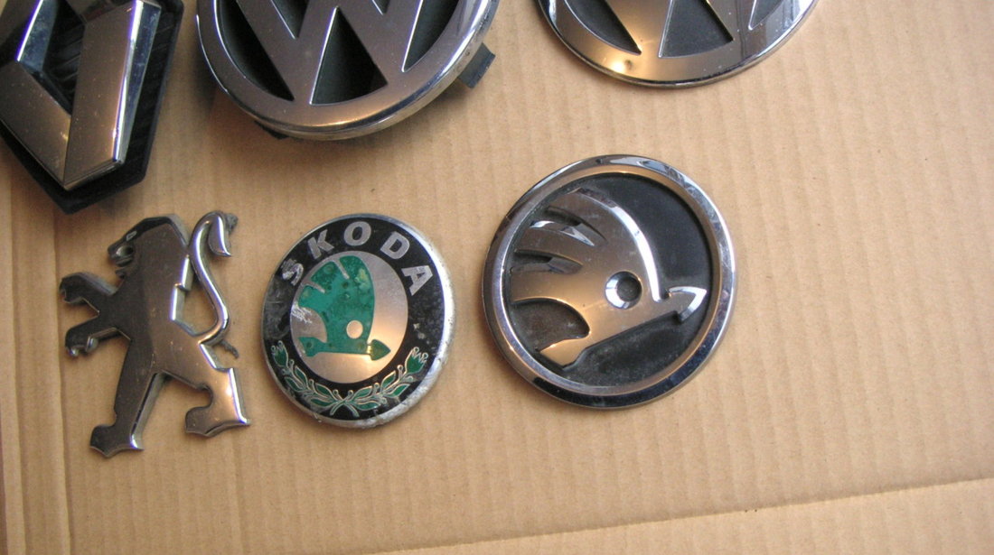 Emblema sigla spate Skoda Octavia 3, Skoda Rapid, Superb, Yeti 2014- cod 5JA853621