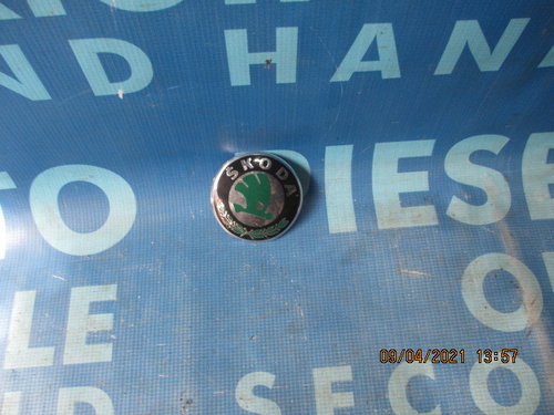 Emblema Skoda Octavia 2 2006; 1U0853621C (spate)