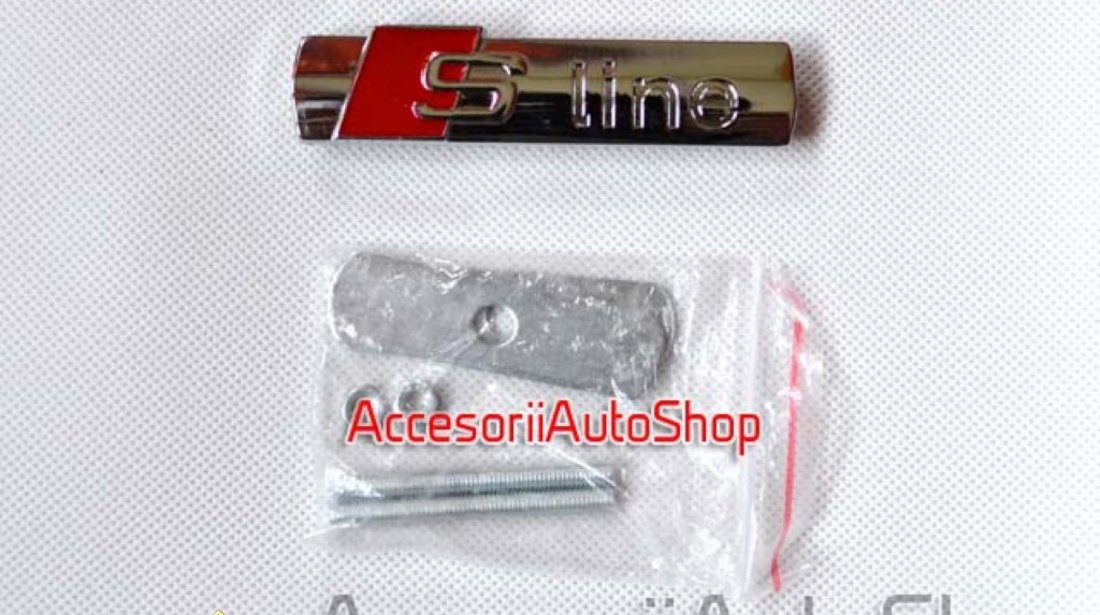 Emblema Sline AUDI A4 A6 A8 A3 pentru grila 20 EURO