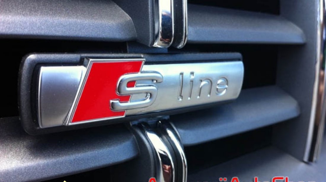 Emblema Sline AUDI A4 A6 A8 A3 pentru grila 20 EURO