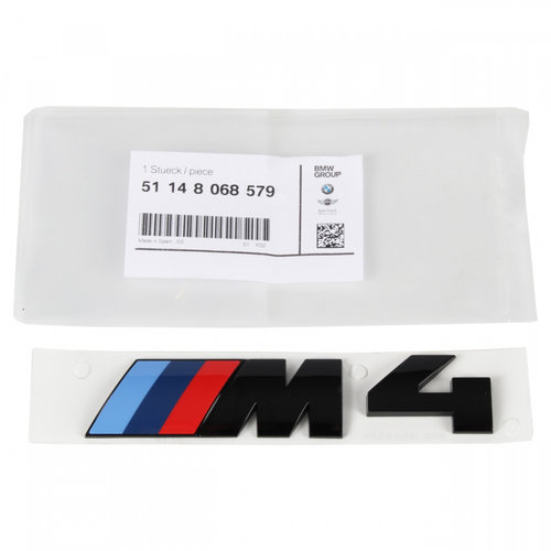 Emblema Spate Oe Bmw M4 Negru 51148068579