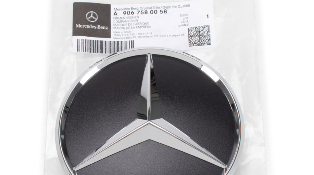 Emblema Spate Oe Mercedes-Benz Sprinter 2 W906 2006-2015 A9067580058