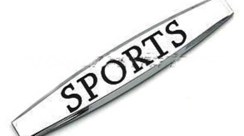 Emblema “Sports” culoare Crom YZB-71 061023-2