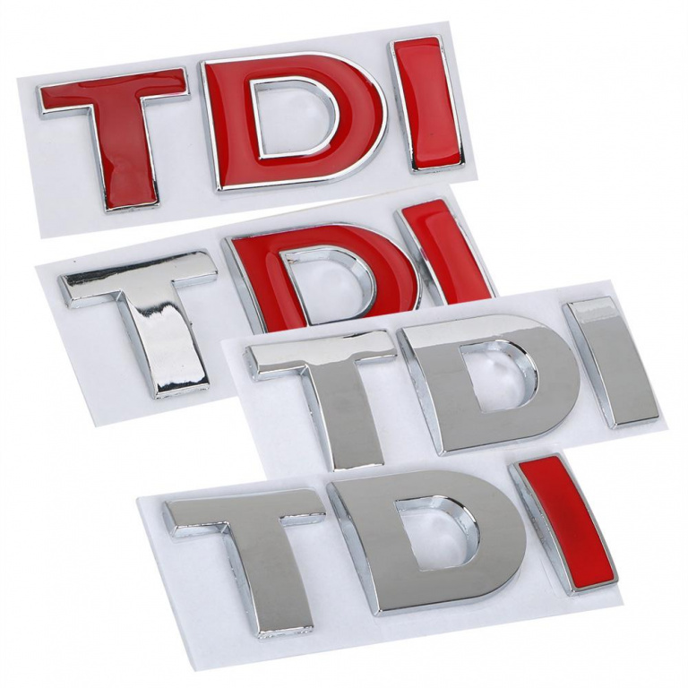 Emblema Sticker TDI EM 125