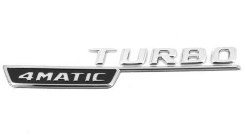 Emblema Turbo 4Matic Dreapta Oe Mercedes-Benz A-Class W176 2012-2015 A1768173300