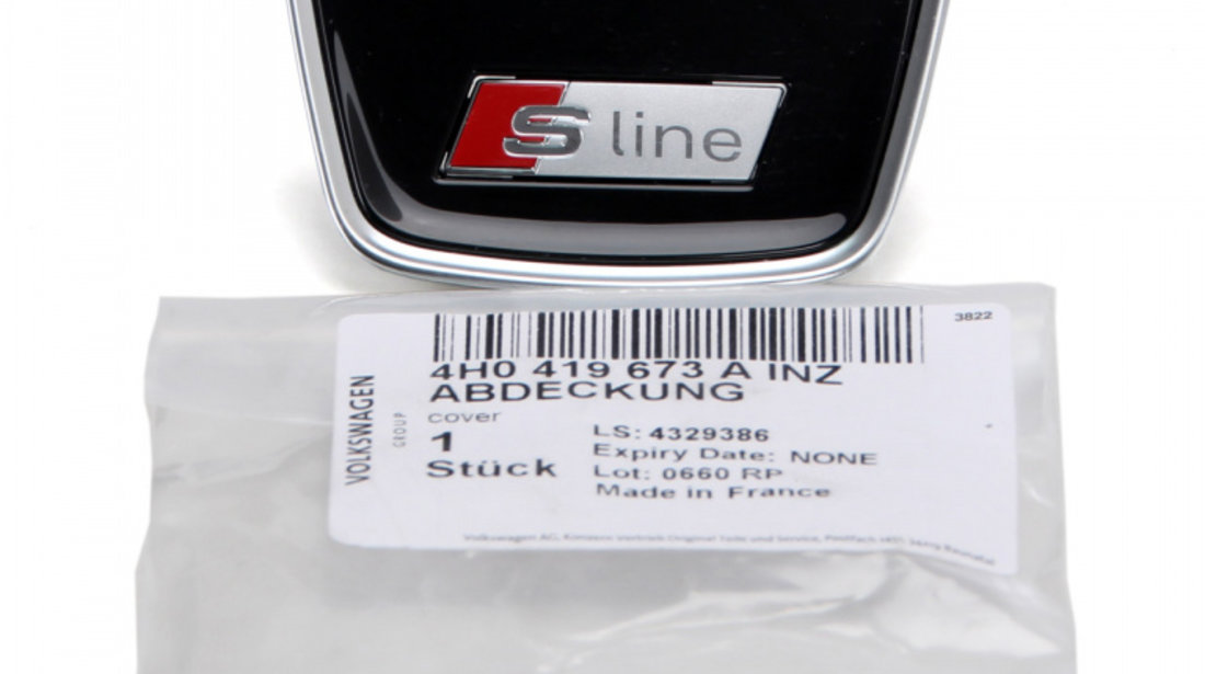 Emblema Volan Oe Audi A1 2010-2018 S-Line 4H0419673AINZ