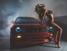 Emily Sears si BMW M3 E30