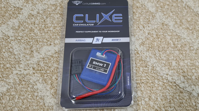 Emulator Clixe BMW 1 cu MUFA, senzor scaun ocupat SRS, modele 2007-2010