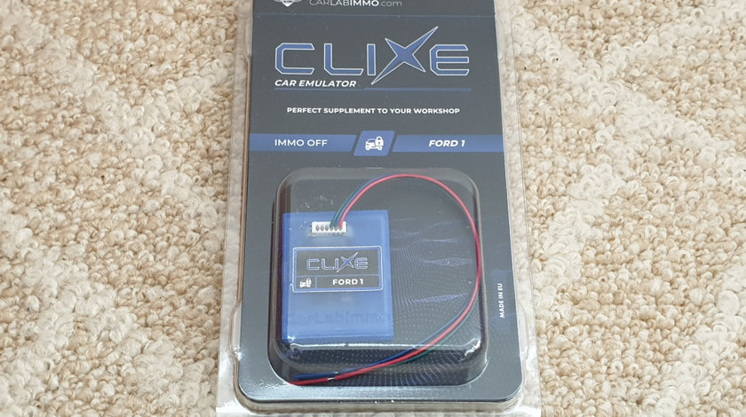 Emulator Clixe Ford - IMMO OFF Ford cu PARTS si 4C key transponder