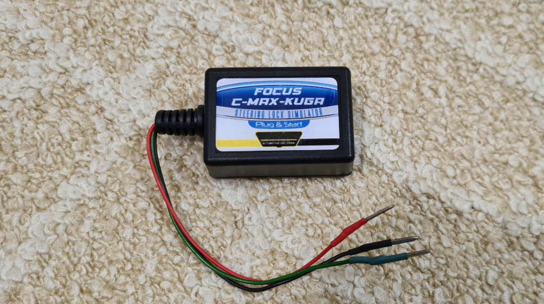 Emulator ESCL Ford Focus C-Max Kuga Steering Column Lock Emulator Plug and Play