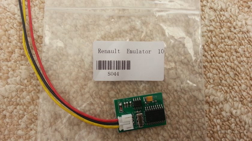 Emulator IMMO Renault EDC15C3 DCU3R MSA15 SiriuS32 Fenix5