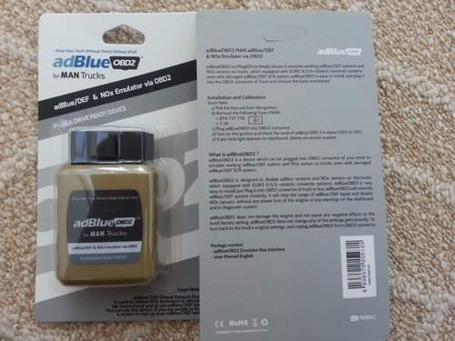 Emulator MAN - prin portul diagnoza OBD, fara montaj