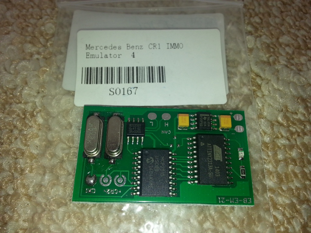 Emulator Mercedes Benz CR1 Immo Vito A-Class E-class ML 320 ECM Bosch