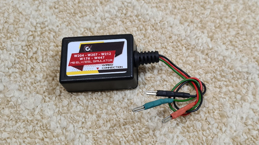 Emulator Mercedes ESL ELV W447 W176 W204 W207 W212 - VVDI, Autel, AVDI, MBE