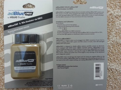 Emulator VOLVO - conectare pe portul diagnoza OBD, fara montaj
