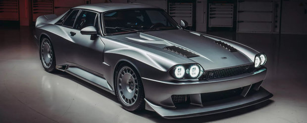 Englezii au creat o versiune moderna a vechiului Jaguar XJS. Noua varianta a legendarului model britanic are un motor V12 supraalimentat si cutie manuala