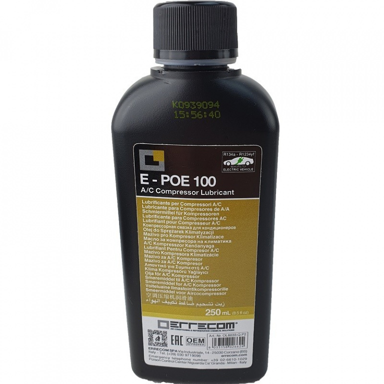 ER-OL6033.Q.P2 Ulei POE 100 pentru aer conditionat auto 250 ml