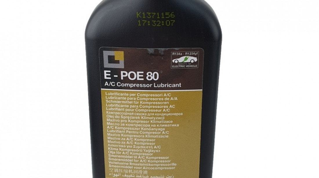 ER-OL6081.Q.P2 Ulei POE 80 pentru aer conditionat auto 250 ml