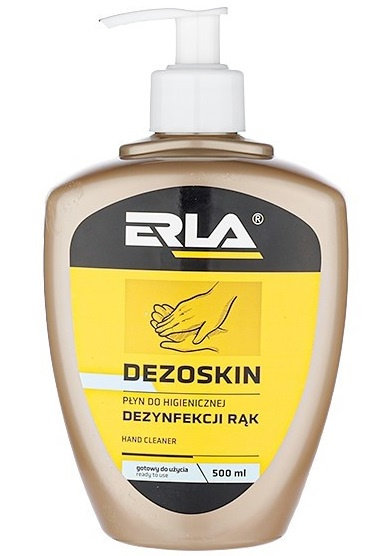 Erla Dezoskin Sapun Lichid Igienic Dezinfectat Maini, Dozator 500ML K2-01867