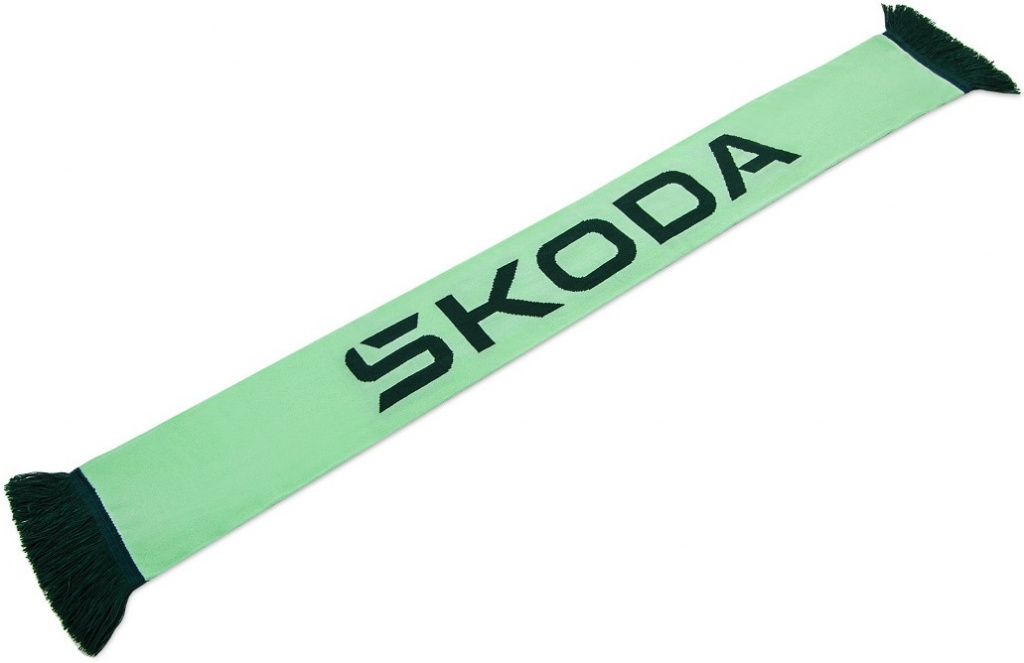 Esarfe Unisex Oe Skoda Verde Smarald 6U0084330A
