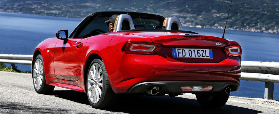 Este cel mai asteptat automobil al verii. Noul Fiat 124 Spider se lanseaza in Europa la un pret de...