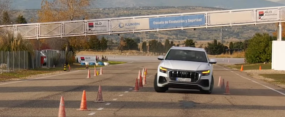 Este cel mai luxos SUV lansat vreodata de AUDI, dar siguranta este vitala. Cum se descurca Q8 la testul elanului