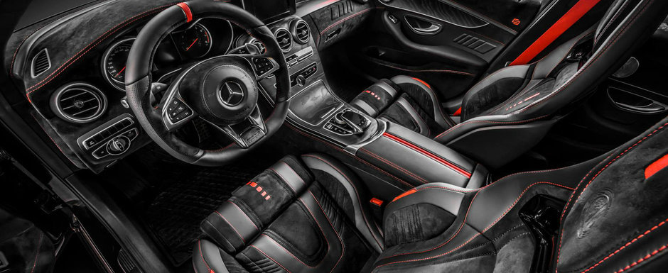 Este cel mai slab C-Class AMG pe care banii il pot cumpara. Dar cu un interior ca asta, nici ca mai conteaza Este cel mai slab C-Class AMG pe care banii il pot cumpara. Dar cu un interior ca asta, nici ca mai conteaza