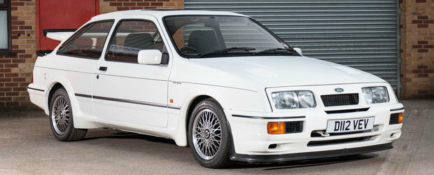 Este chiar PRIMUL Sierra Cosworth RS500 construit vreodata. Acum va ajunge in garajul celui care plateste mai mult