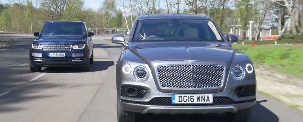 Este duelul celor mai luxoase SUV-uri ale planetei. Test comparativ intre Range Rover si Bentley Bentayga