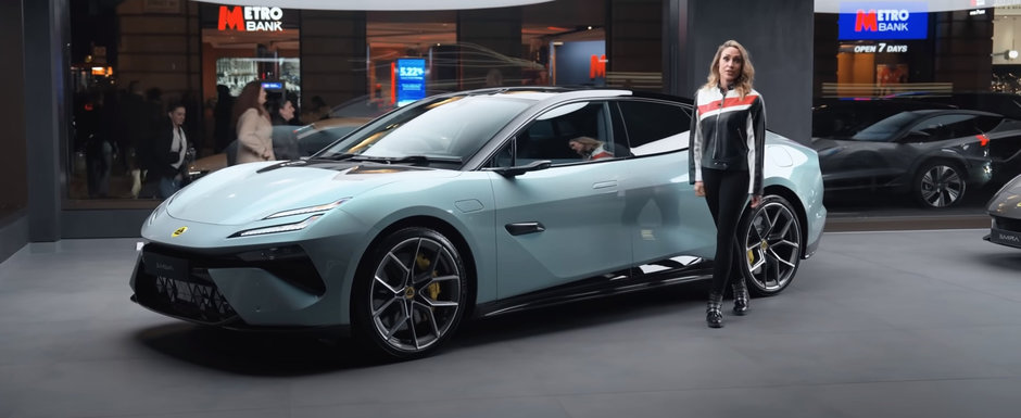 Este inceputul unei noi ere. Lotus prezinta oficial modelul Emeya, primul sedan cu propulsie electrica din istoria companiei. Cum arata in realitate Este inceputul unei noi ere. Lotus prezinta oficial modelul Emeya, primul sedan cu propulsie electrica din istoria companiei. Cum arata in realitate